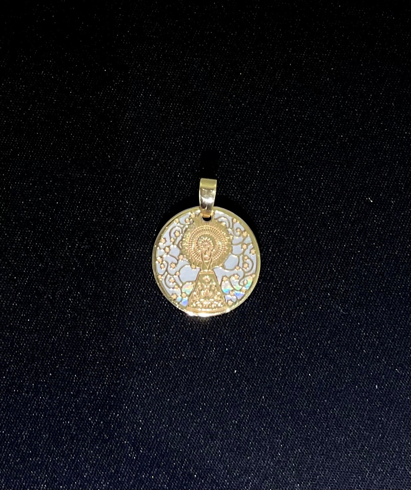 Medalla en Nácar y Plata