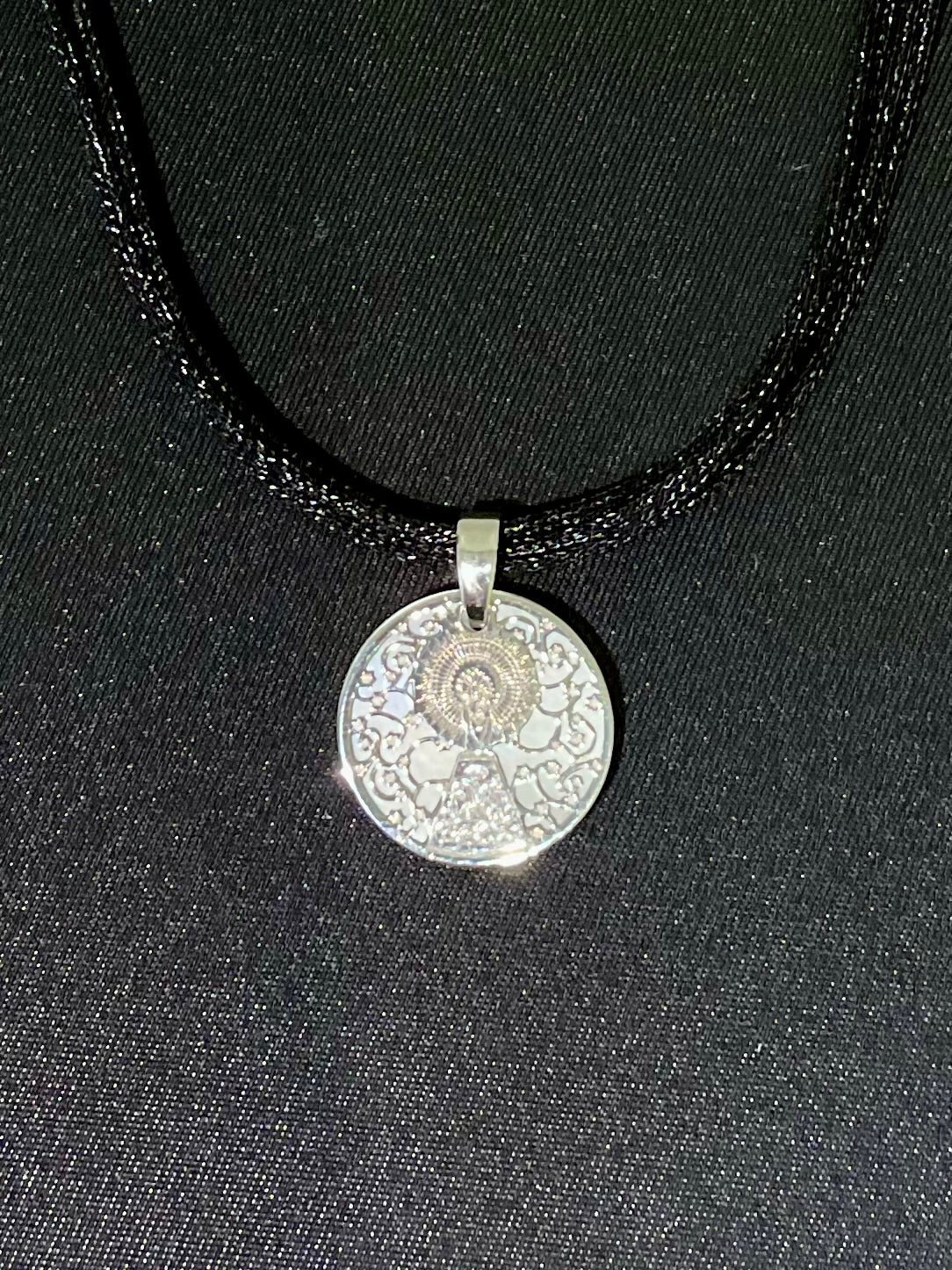Medalla en Nácar y Plata