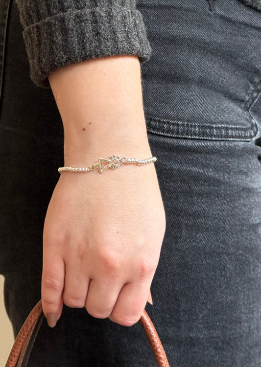 Pulsera destello enlazada