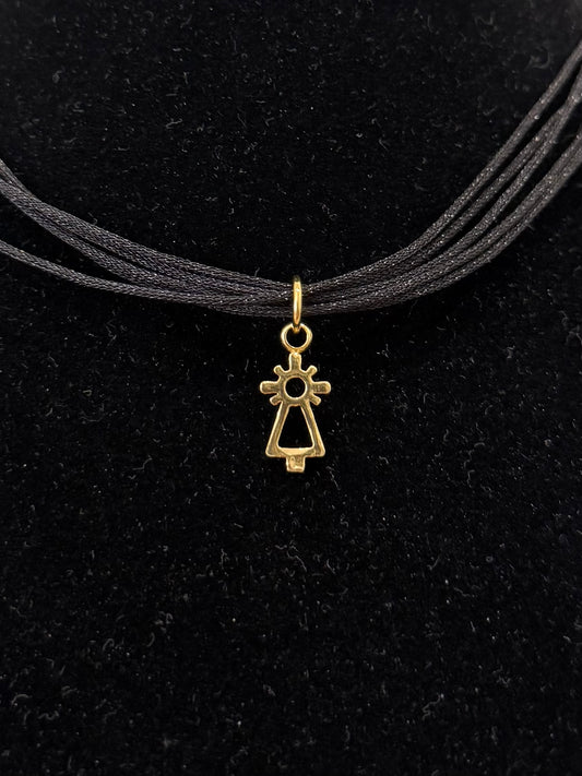 Medalla clasica de la Virgen del Pilar