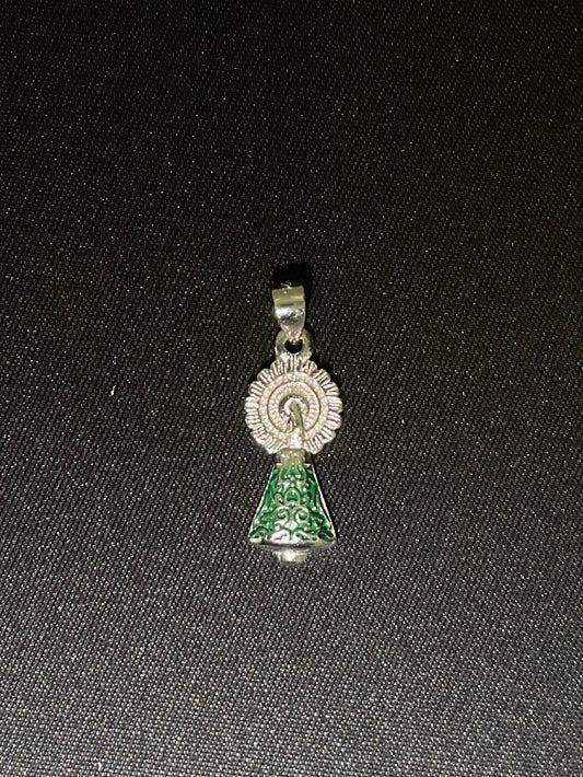 Medalla de la Virgen del Pilar clasica en color